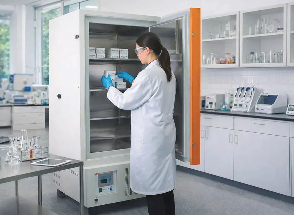 ULT freezer for research lab